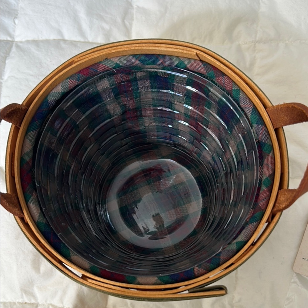 Longaberger 2000 Golf Club Basket, NEW, includes medallion in package - Picture 2 of 6